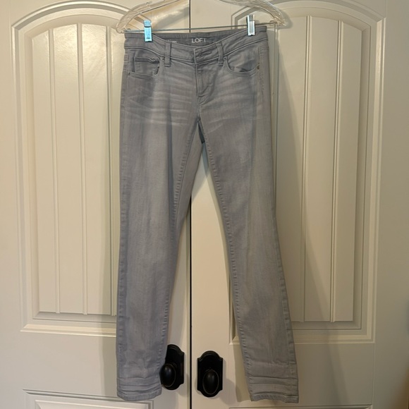 Loft light gray jeans - Picture 1 of 3
